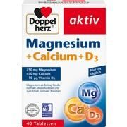 Queisser Pharma DOPPELHERZ MAGNESIUM + CALCIUM D 3 TABL 40 ST