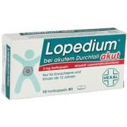 Hexal AG LOPEDIUM AKUT KAPSELN, 10 St.