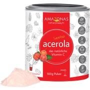 AMAZONAS Naturprodukte ACEROLA 100% NATUERLICHES VITAMIN C PULV