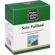 Dr. Theiss Naturwaren ALLGÄUER LATSCHENK. SOLE FUSSBAD, 10 x 10 g