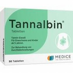 Medice Arzneimittel Pütter TANNALBIN, 50 Tbl. (N2)