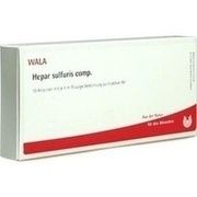 Wala HEPAR SULFURIS COMP. AMP., 10 x 1 ml