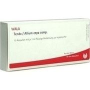 Wala TENDO/ ALLIUM CEPA COMP. AMP., 10 x 1 ml