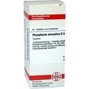 DHU-Arzneimittel PHOSPHORUS AMORPHUS D 6 TABL., 80 St.