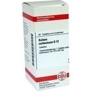 DHU-Arzneimittel KALIUM CARBONICUM D 12 TABL., 80 St.