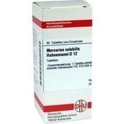 DHU-Arzneimittel MERCURIUS SOLUB. D 12 TABLETTEN HAHNEM., 80 St.