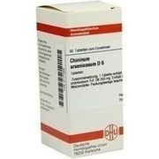 DHU-Arzneimittel CHININUM ARSENICOSUM D 6 TABLETTEN, 80 St.