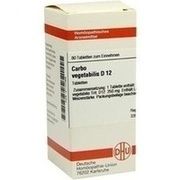 DHU-Arzneimittel CARBO VEGETABILIS D 12 TABLETTEN, 80 St.