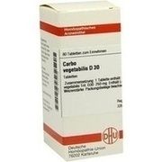 DHU-Arzneimittel CARBO VEGETABILIS D 30 TABLETTEN, 80 St.