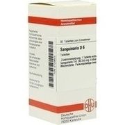 DHU-Arzneimittel SANGUINARIA D 6 TABLETTEN, 80 St.