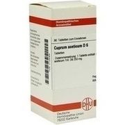 DHU-Arzneimittel CUPRUM ACETICUM D 6 TABLETTEN, 80 St.