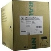 B.Braun AQUA AD INJECTABILIA M.COMBIKAPPE, 6 x 1000 ml