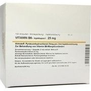 Pascoe VITAMIN B6 INJEKTOPAS 25MG, 100 Amp. 2 ml