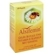 ALSIFEMIN GELEE ROYAL + VITAMIN E MIT GINSENG KAPSELN, 120 St.