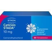 STADA Consumer Health CETIRIZIN STADA 10MG, 20 Filmtbl. (N1) 10 mg