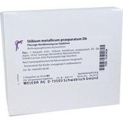 Weleda STIBIUM MET. PRAEPARATUM D 6 AMP., 5 x 10 ml