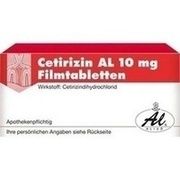ALIUD Pharma CETIRIZIN AL 10MG FILMTABL, 20 Filmtbl. (N1)