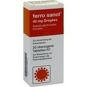 UCB Pharma FERRO SANOL, 20 Drg. (N1)