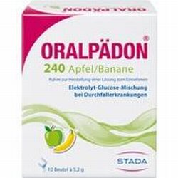 STADA Consumer Health ORALPAEDON 240 APFEL BANAN, 10 Btl. Oralpädon 240 