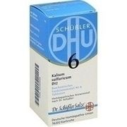 DHU-Arzneimittel BIOCHEMIE 6 KALIUM SULFURICUM D 12 TABLETTEN, 200 