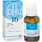DHU-Arzneimittel BIOCHEMIE 16 LITHIUM CHLORATUM D 6 TABL., 200 St.