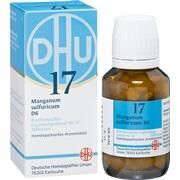 DHU-Arzneimittel BIOCHEMIE 17 MANGANUM SULFURICUM D 6 TABLETTEN