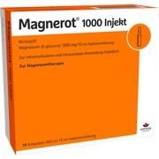 Wörwag Pharma MAGNEROT 1000 INJEKT AMP., 10 x 10 ml