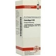 DHU-Arzneimittel CIMICIFUGA D 30 DIL., 20 ml