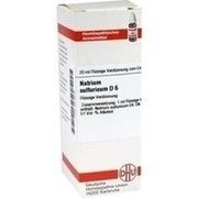 DHU-Arzneimittel NATRIUM SULFURICUM D 6 DIL., 20 ml