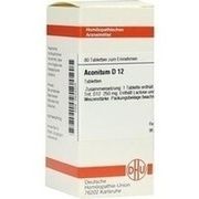 DHU-Arzneimittel ACONITUM D 12 TABLETTEN, 80 St.