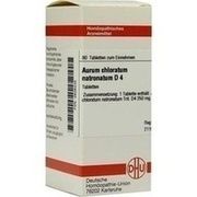 DHU-Arzneimittel AURUM CHLORATUM NATRONATUM D 4 TABL., 80 St.