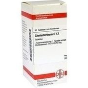 DHU-Arzneimittel CHOLESTERINUM D 12 TABLETTEN, 80 St.