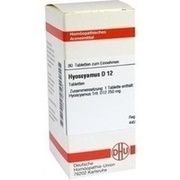 DHU-Arzneimittel HYOSCYAMUS D 12 TABLETTEN, 80 St.