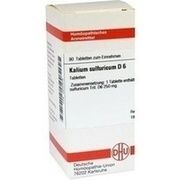 DHU-Arzneimittel KALIUM SULFURICUM D 6 TABLETTEN, 80 St.