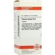 DHU-Arzneimittel PAREIRA BRAVA D 6 TABLETTEN, 80 St.