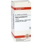 DHU-Arzneimittel SABAL SERRULATUM D 3 TABL., 80 St.
