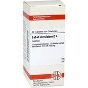 DHU-Arzneimittel SABAL SERRUL. D 4 TABLETTEN, 80 St.