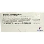 Weleda MERCURIUS VIVUS NATURALIS D12 AMPULLEN