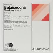 BETAISODONA WUNDGAZE 10X10, 10 St. (N2) Salbengaze, 10×10