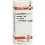 DHU-Arzneimittel SULFUR D 200 GLOBULI, 10 g