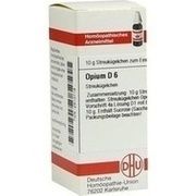 DHU-Arzneimittel OPIUM D 6 GLOBULI, 10 g
