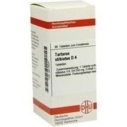 DHU-Arzneimittel TARTARUS STIBIATUS D 4 TABLETTEN, 80 St.