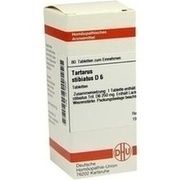 DHU-Arzneimittel TARTARUS STIBIATUS D 6 TABLETTEN, 80 St.