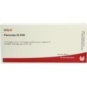 Wala PANCREAS GL D 30 AMP. 10X1 ML AMPULLEN