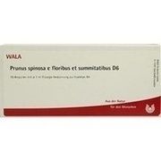 Wala PRUNUS SPINOSA E FL. ET SU. D 6 AMP., 10 x 1 ml