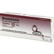 Hermes Arzneimittel BROMHEXIN 12 TABLETTEN, 50 Tbl. (N2)