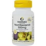 Warnke Vitalstoffe NACHTKERZENOEL 500 MG KAPSELN