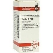 DHU-Arzneimittel SULFUR C 200 GLOBULI, 10 g