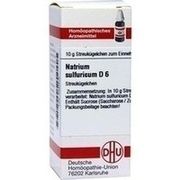 DHU-Arzneimittel NATRIUM SULFURICUM D 6 GLOBULI, 10 g