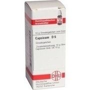 DHU-Arzneimittel CAPSICUM D 6 GLOBULI, 10 g